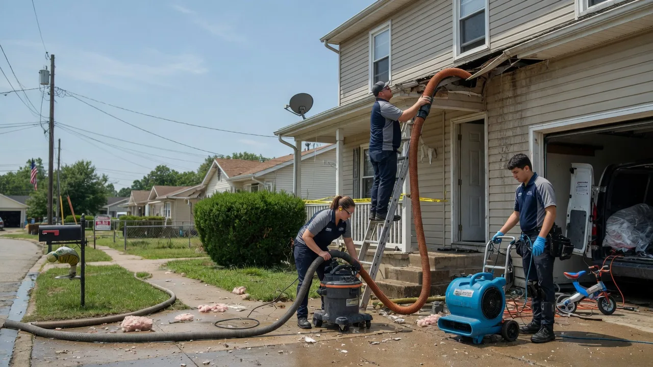 Water Damage Restoration in Wolflake, IN near me
